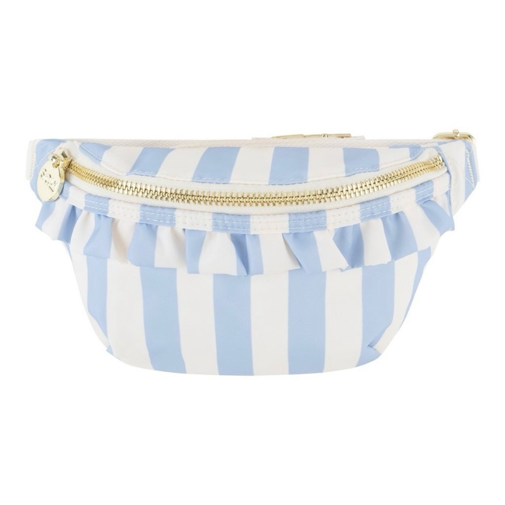 Stoney Clover Lane Pastel Picnic Ruffle Fanny Pack in Hydrangea